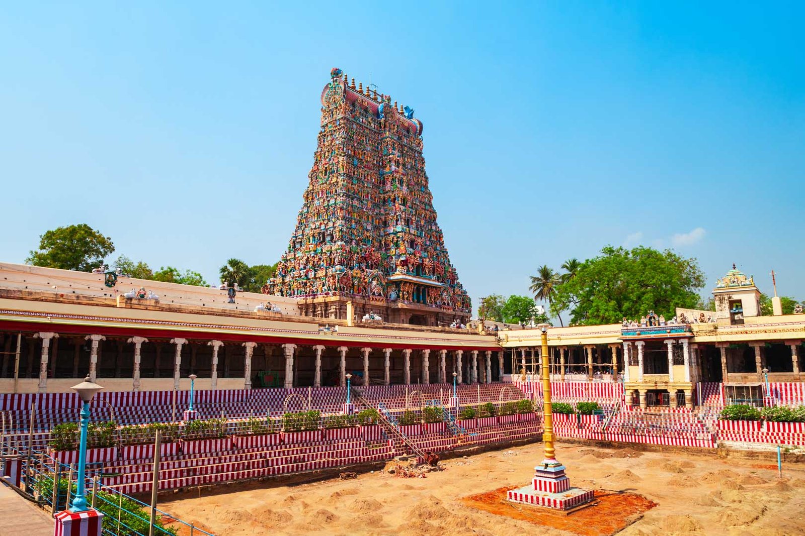 Meenakshi amman temple near to hotel royal court