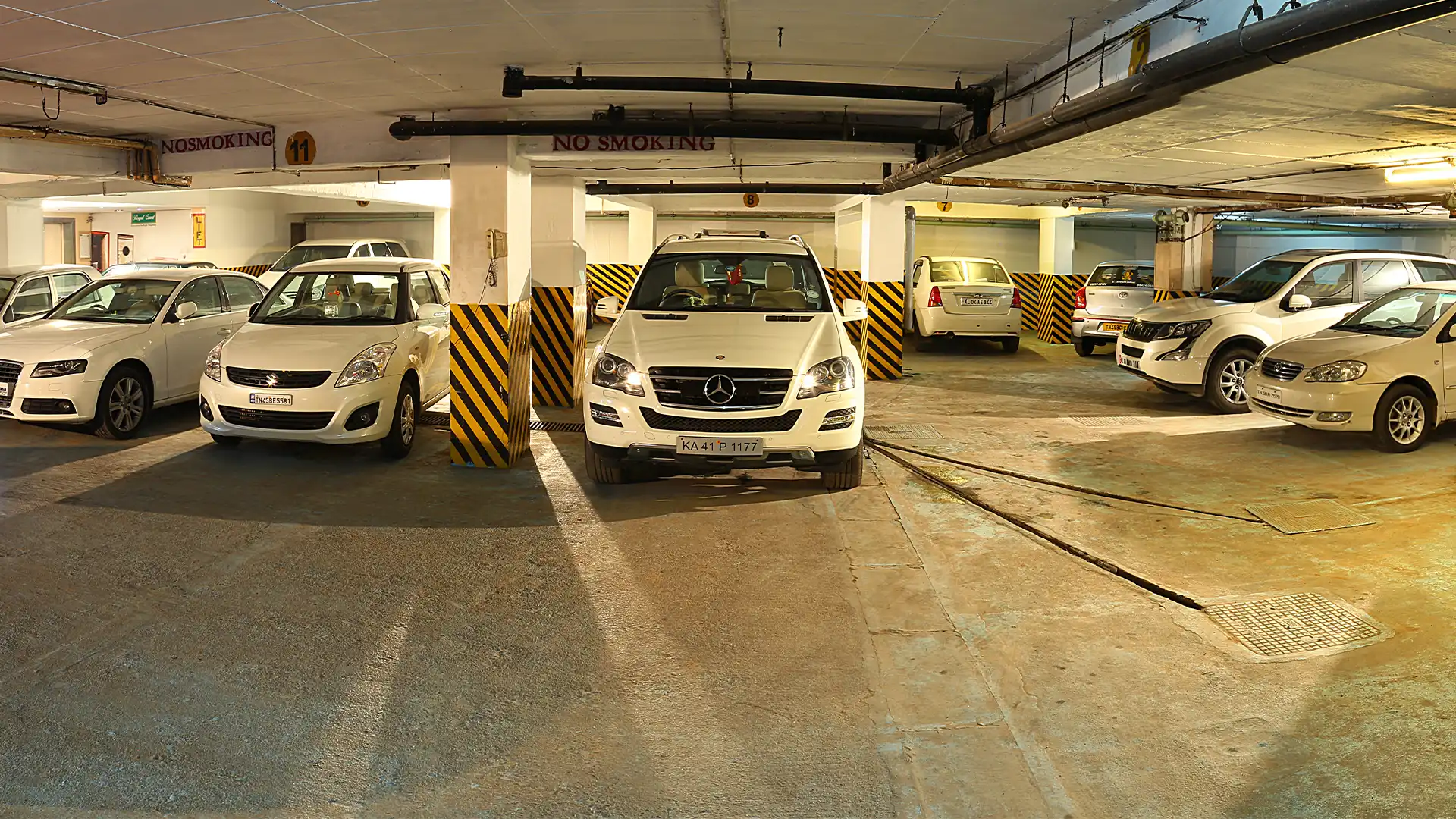 Secured car parking for Wedding Halls in Madurai