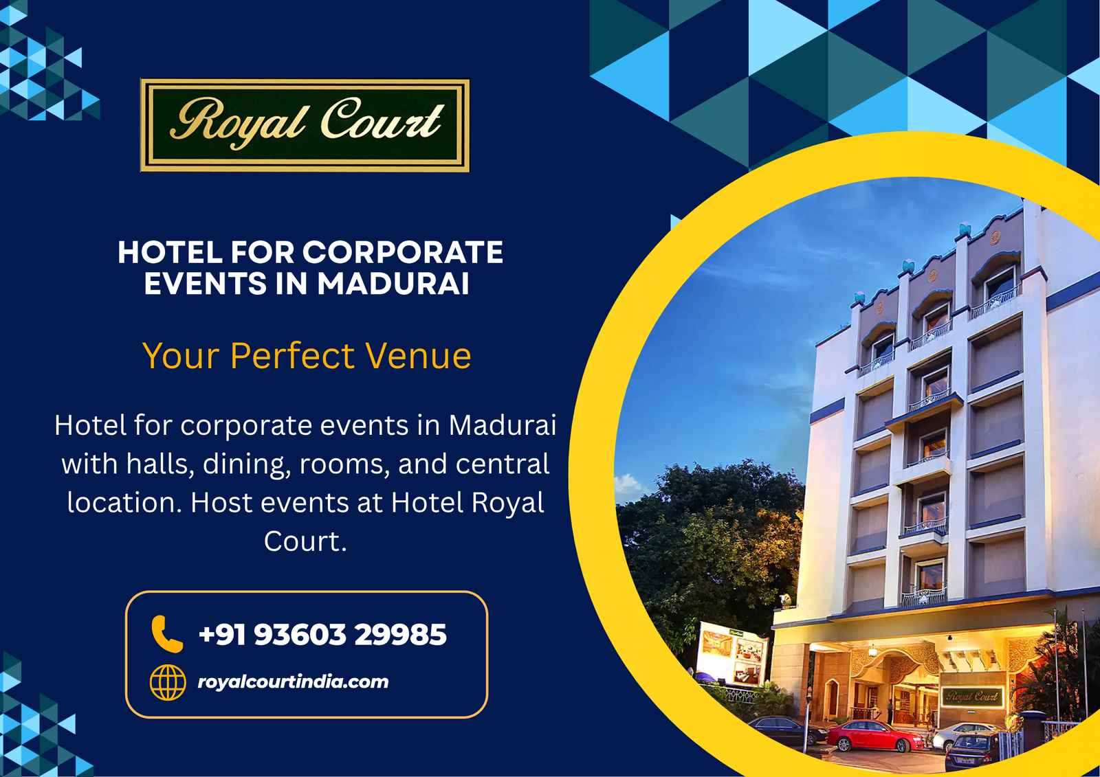 _hotel for corporate events in madurai