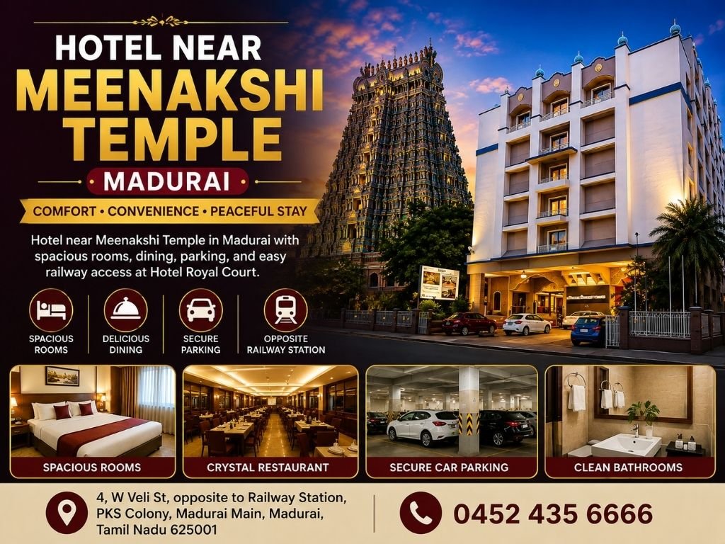 Hotel near Meenakshi Temple